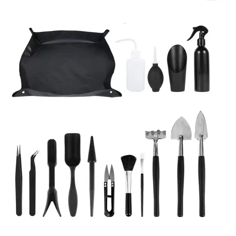Bonsai Tool Set - 5/8/13/15/16 sztuk zestaw sadzarek ogrodowych zestaw