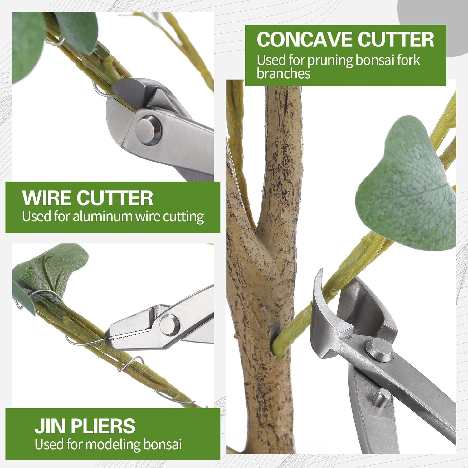Bonsai Tool Set - Profesjonalny zestaw narzędzi do bonsai, nożyce