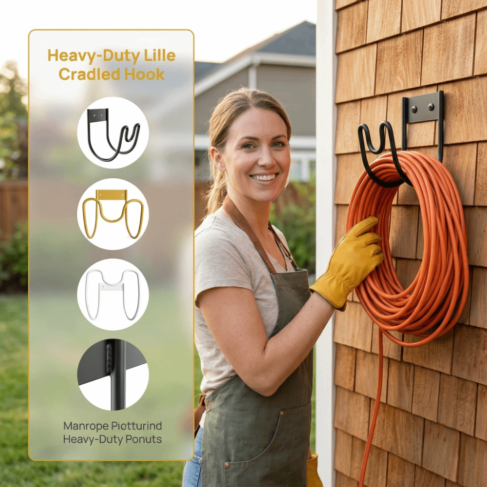 Gardena Hose Flex - Odporny na rdzę uchwyt do węża
