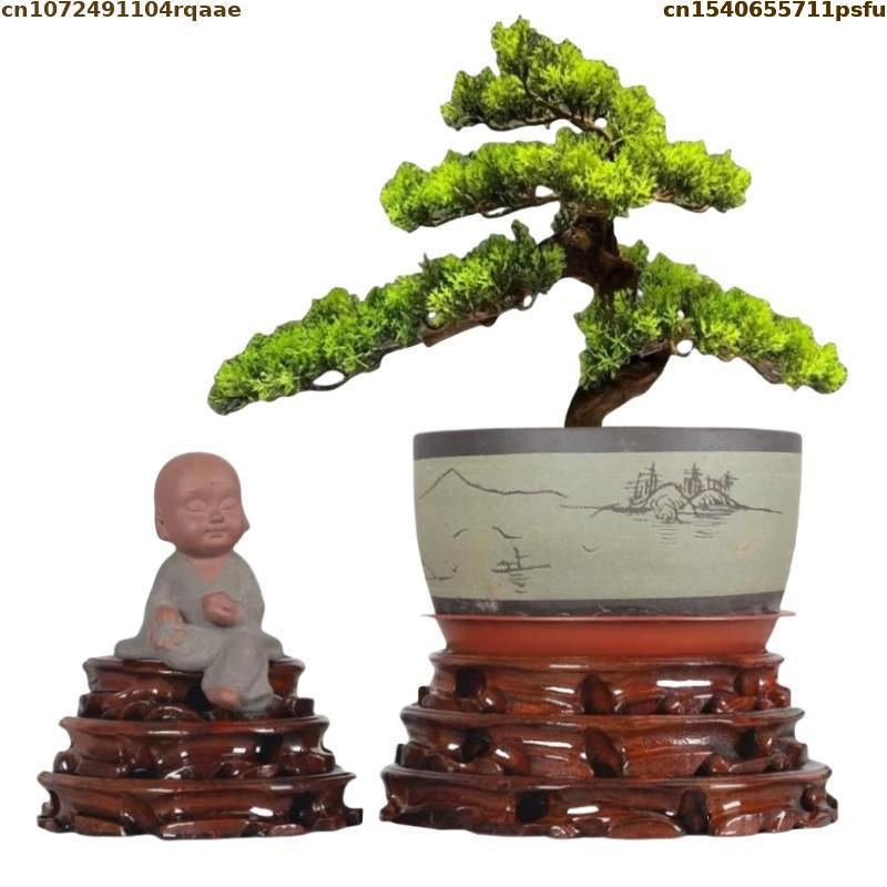 Bonsai Garden Display Stands - 6-30cm Średnica Stojąca podstawa kwiatowa Wazon