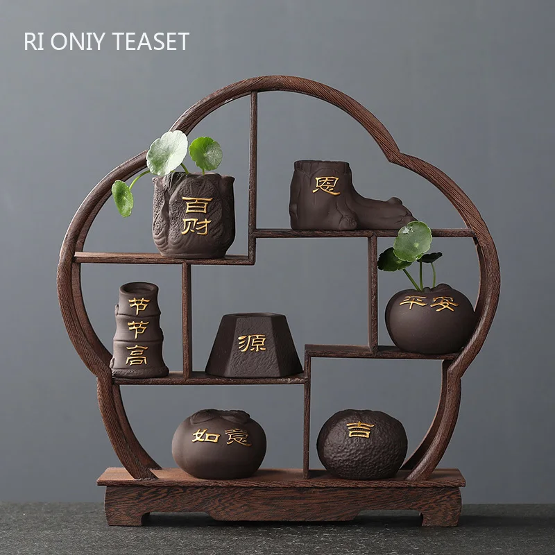 Kreatywna fioletowa gliniana h – Bonsai Garden Mini recenzja i cena