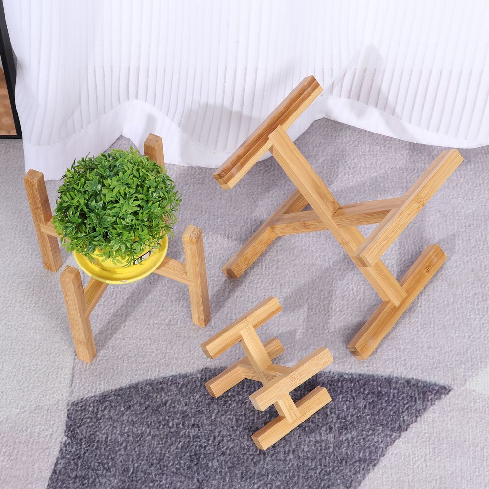 Drewniana uchwyt na doniczkę s – Bonsai Garden Display Stands recenzja i cena