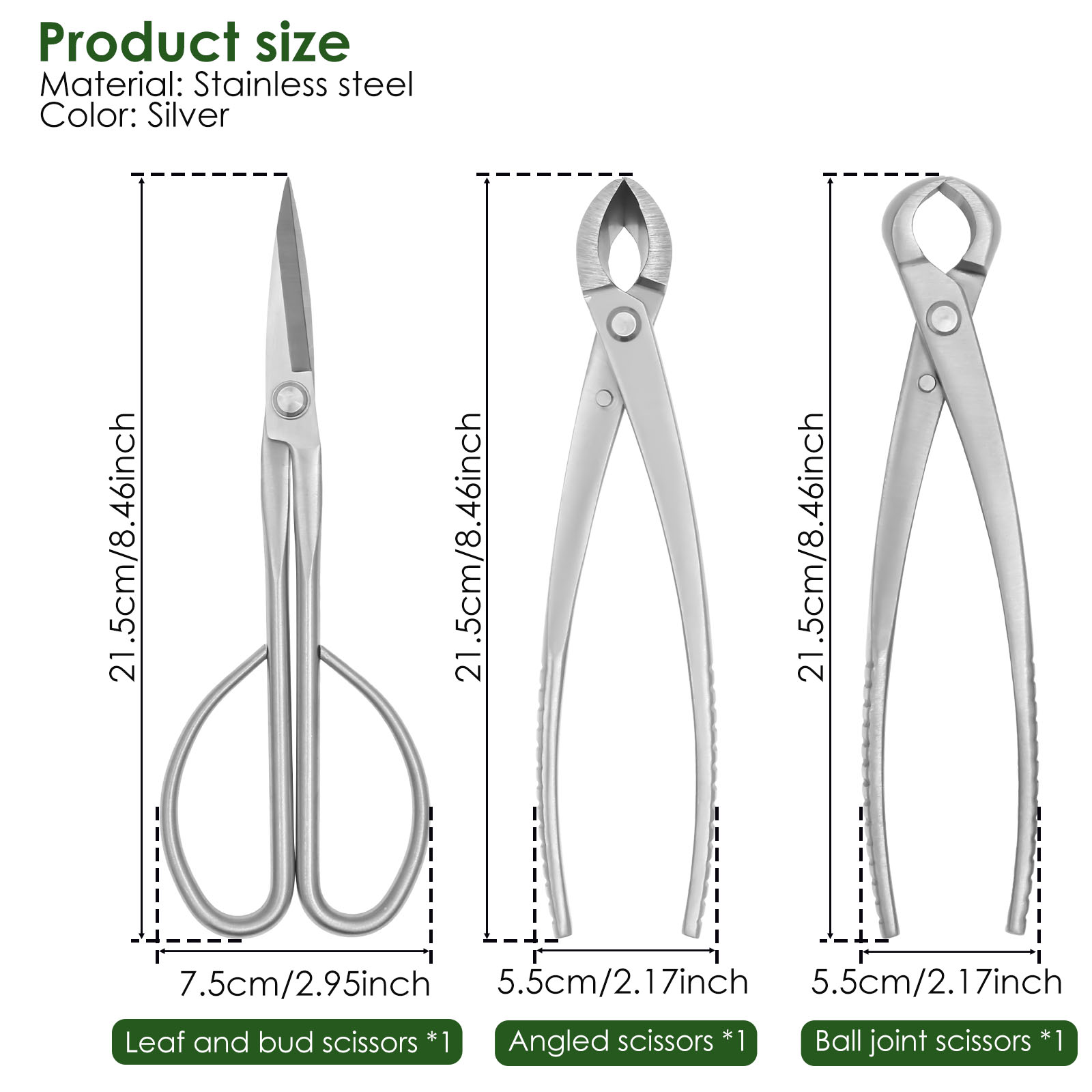 Zestaw narzędzi do bonsai 3 sz – Bonsai Tool Set recenzja i cena