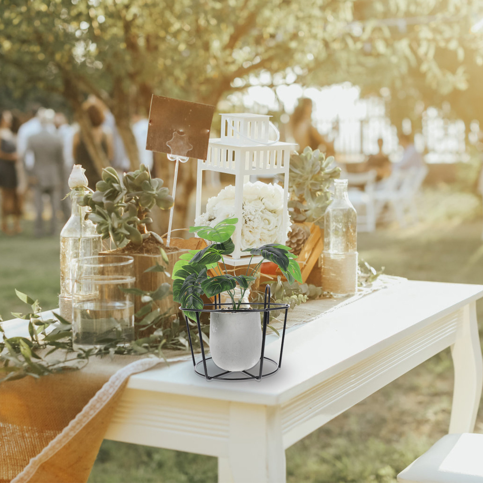 2 sztuki – metalowy uchwyt do  – Bonsai Garden Display Stands recenzja i cena