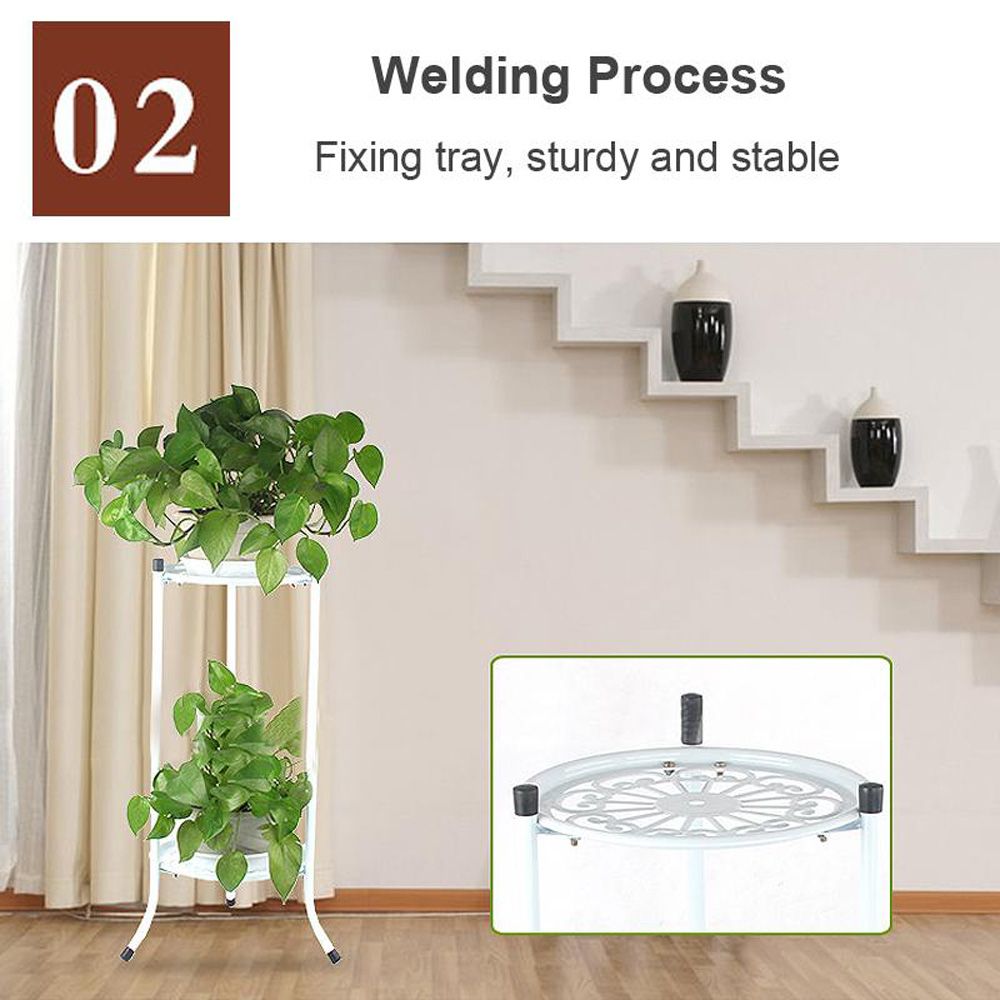 2-poziomowy elegancki kwietnik – Bonsai Garden Display Stands recenzja i cena